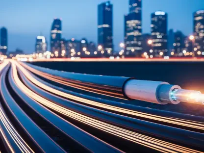 Hollow-Core Fiber Reduces Quantum Network Hardware Needs by Half